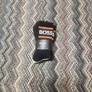 Boss Men's Black Socks